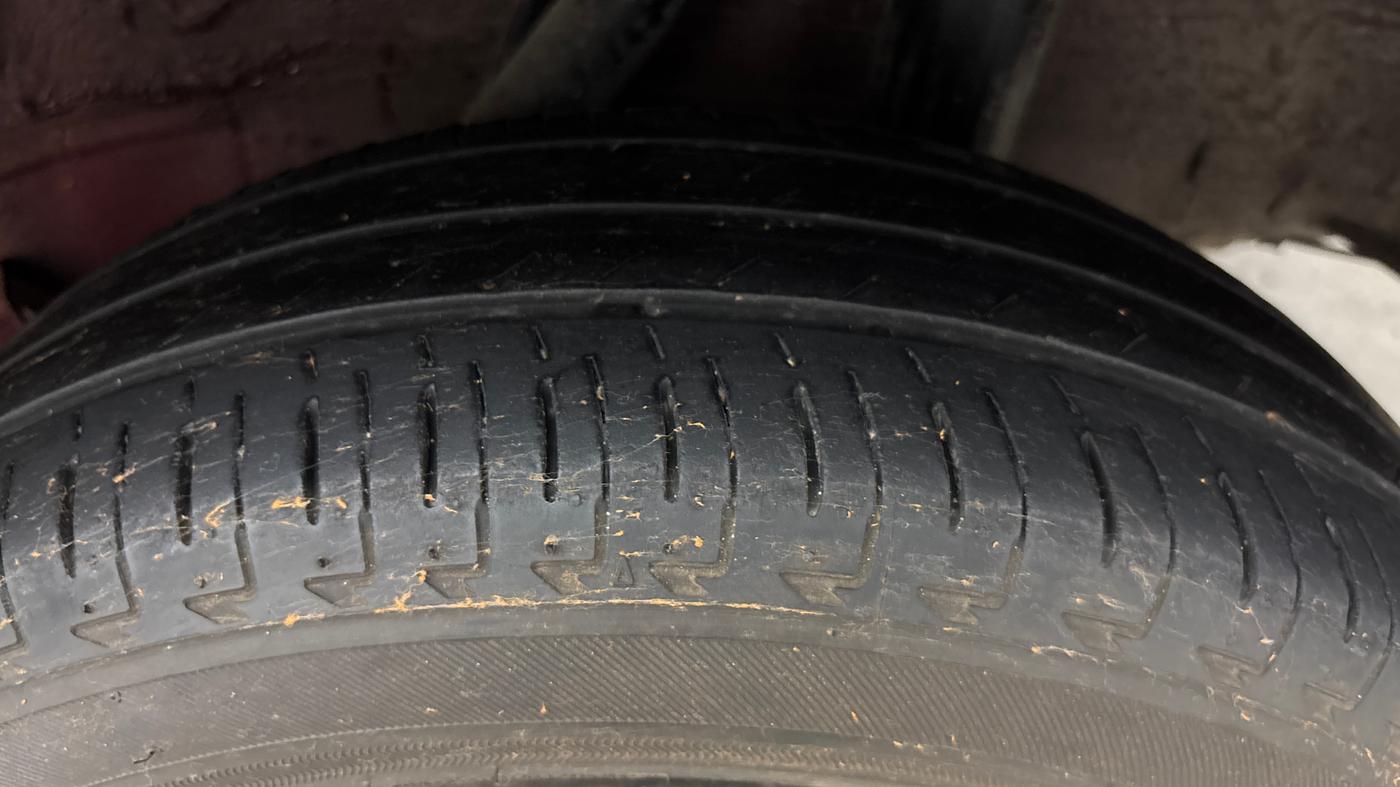 2021 Honda Amaze 1.2L I-VTEC S, Petrol, Manual, 29,434 km, Left Rear Tyre Tread