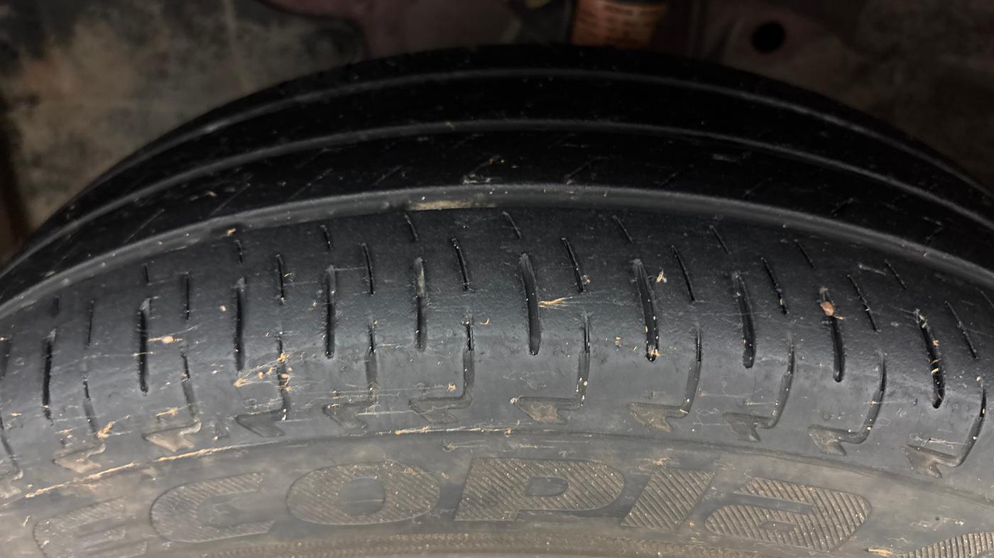 2021 Honda Amaze 1.2L I-VTEC S, Petrol, Manual, 29,434 km, Left Front Tyre Tread