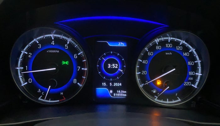 2019 Maruti Baleno ALPHA PETROL 1.2, Petrol, Manual, 51,869 km, Odometer Image
