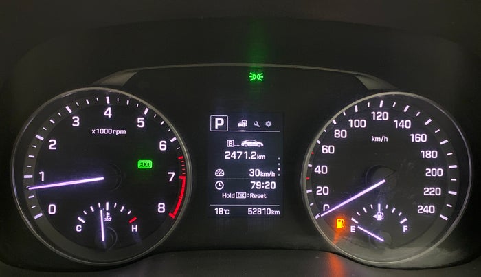 2017 Hyundai New Elantra 2.0 SX AT PETROL, Petrol, Automatic, 52,810 km, Odometer Image