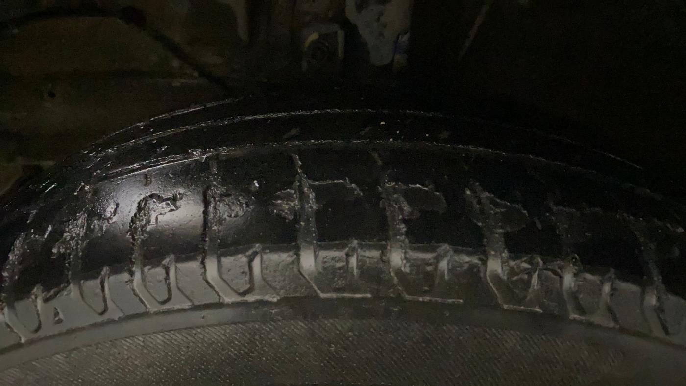 2019 Maruti XL6 ZETA MT, Petrol, Manual, 56,983 km, Left Front Tyre Tread