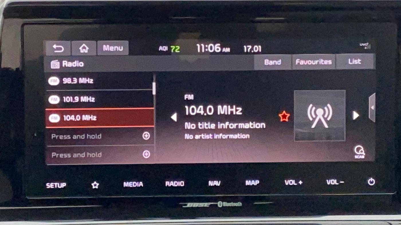 2019 KIA SELTOS GTX PLUS DCT 1.4 PETROL, Petrol, Automatic, 48,083 km, Infotainment System