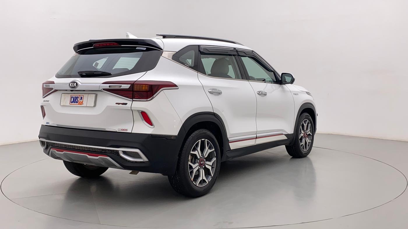 2019 KIA SELTOS GTX PLUS DCT 1.4 PETROL, Petrol, Automatic, 48,083 km, Right Back Diagonal