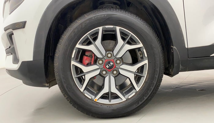 2019 KIA SELTOS GTX PLUS DCT 1.4 PETROL, Petrol, Automatic, 48,083 km, Left Front Wheel