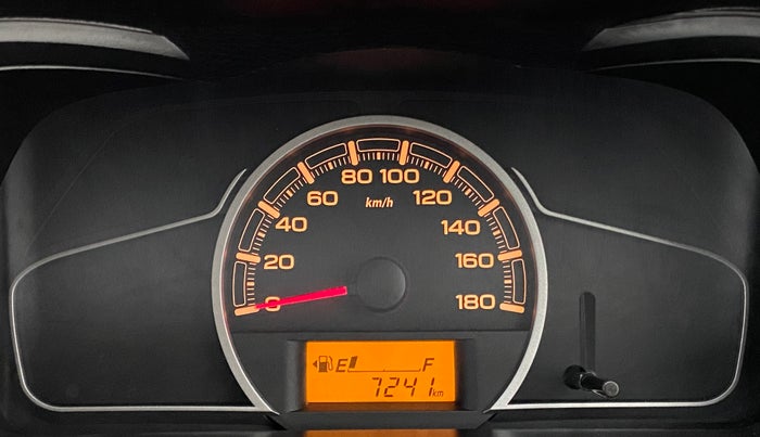 2021 Maruti Alto VXI, Petrol, Manual, 7,320 km, Odometer Image