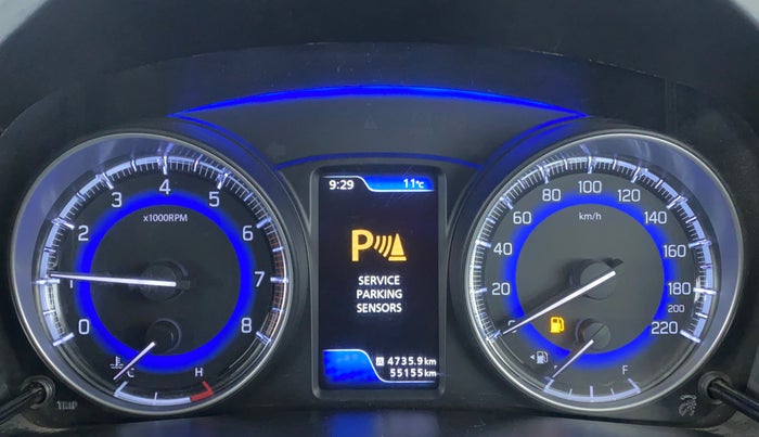 2019 Maruti Baleno ZETA PETROL 1.2, Petrol, Manual, 55,153 km, Odometer Image