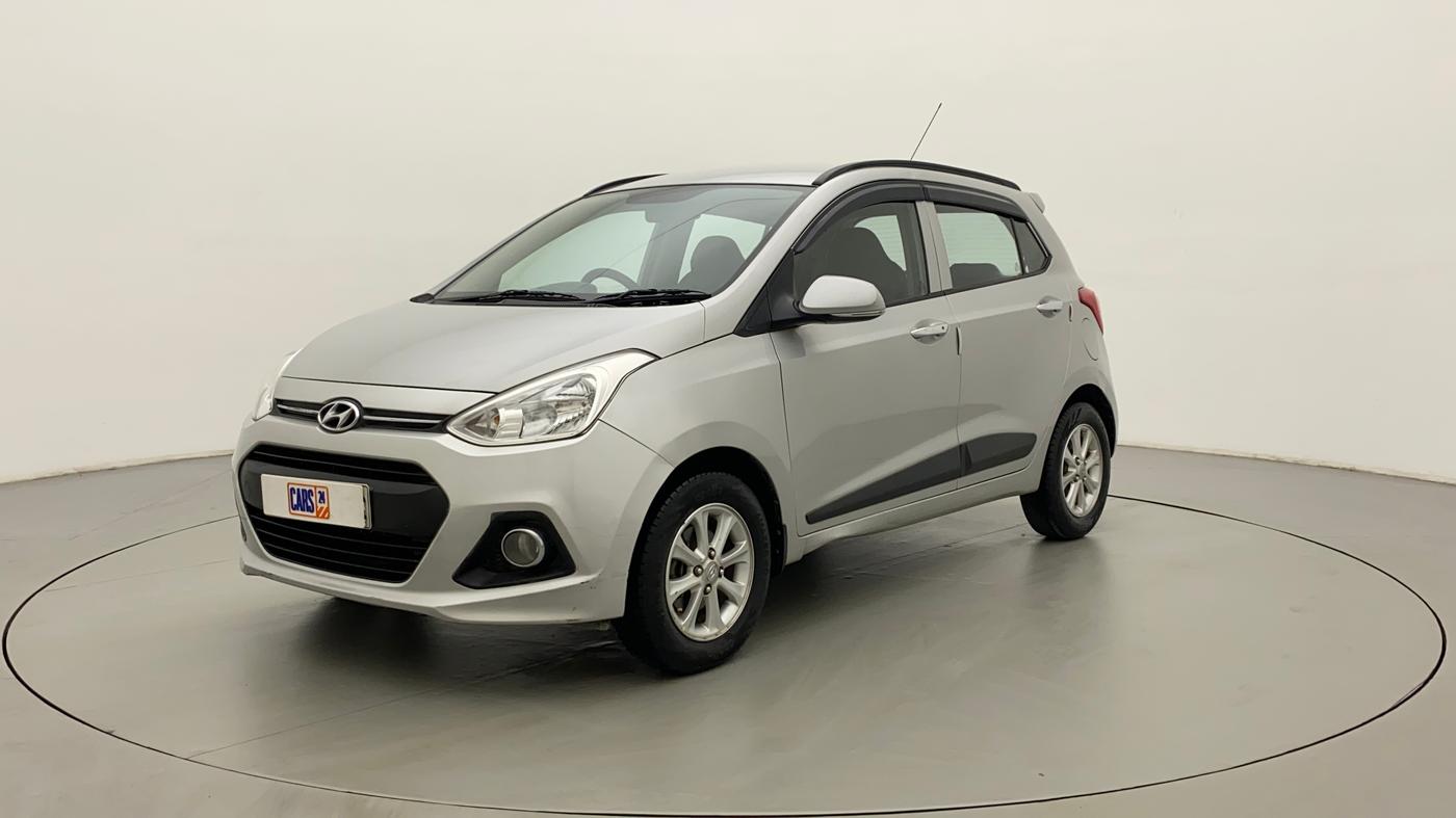 2016 Hyundai Grand i10 ASTA 1.2 KAPPA VTVT, Petrol, Manual, 58,392 km, Left Front Diagonal