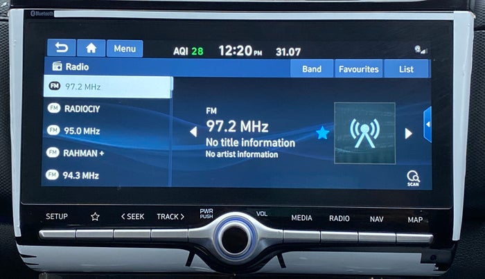 2022 Hyundai Creta SX (O) IVT KNIGHT 1.5 PETROL, Petrol, Automatic, 23,203 km, Infotainment System