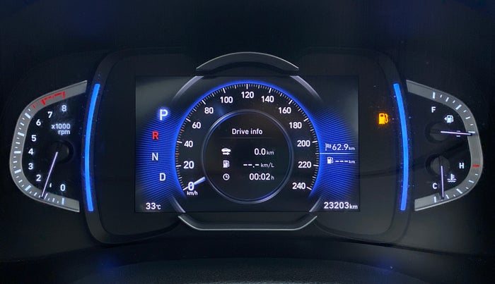 2022 Hyundai Creta SX (O) IVT KNIGHT 1.5 PETROL, Petrol, Automatic, 23,203 km, Odometer Image