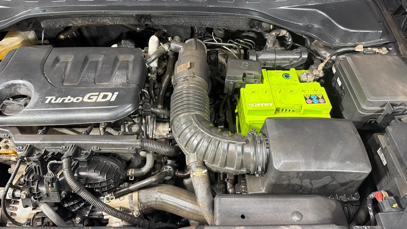 2022 KIA SONET HTX PLUS 1.0 IMT, Petrol, Manual, 62,620 km, Engine View - Left