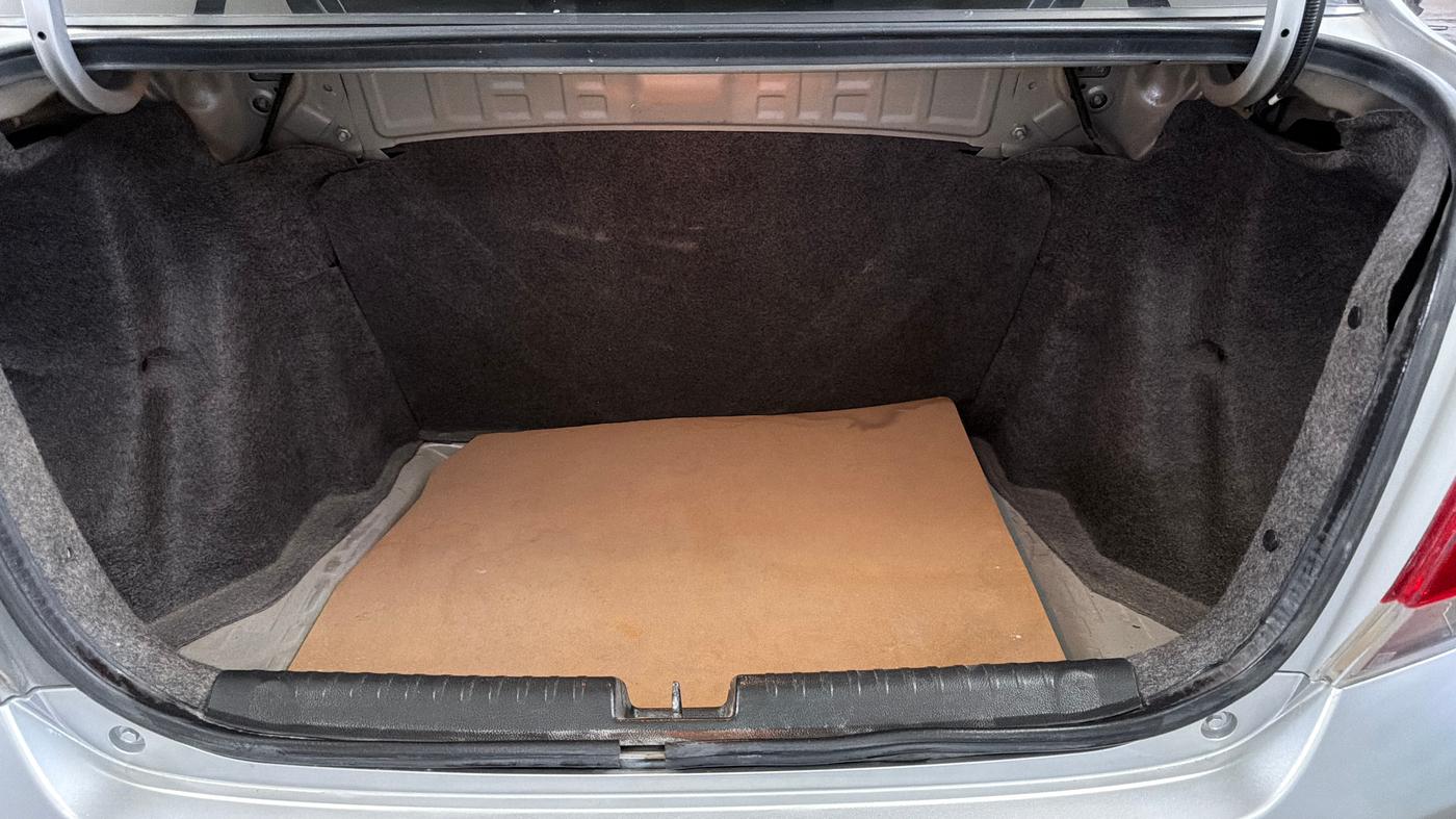 2015 Honda Amaze 1.2L I-VTEC S, Petrol, Manual, 87,865 km, Boot Inside