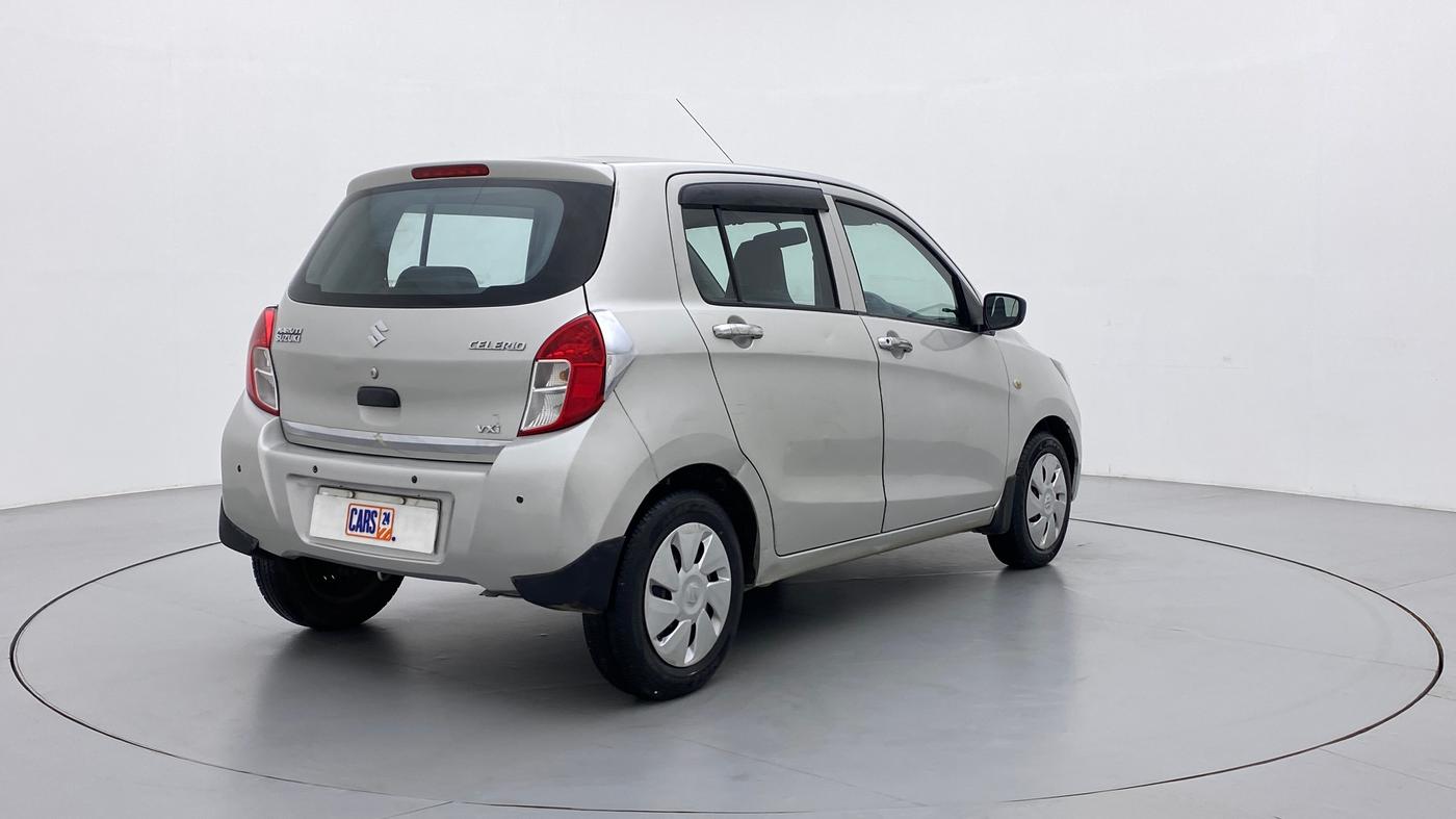 2014 Maruti Celerio VXI AGS, Petrol, Automatic, 96,597 km, Right Back Diagonal