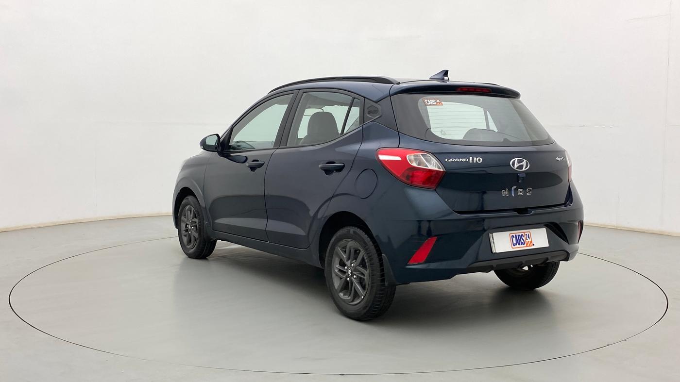 2020 Hyundai GRAND I10 NIOS SPORTZ 1.2 KAPPA VTVT, Petrol, Manual, 43,899 km, Left Back Diagonal
