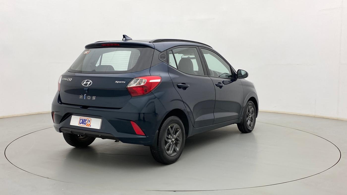 2020 Hyundai GRAND I10 NIOS SPORTZ 1.2 KAPPA VTVT, Petrol, Manual, 43,899 km, Right Back Diagonal