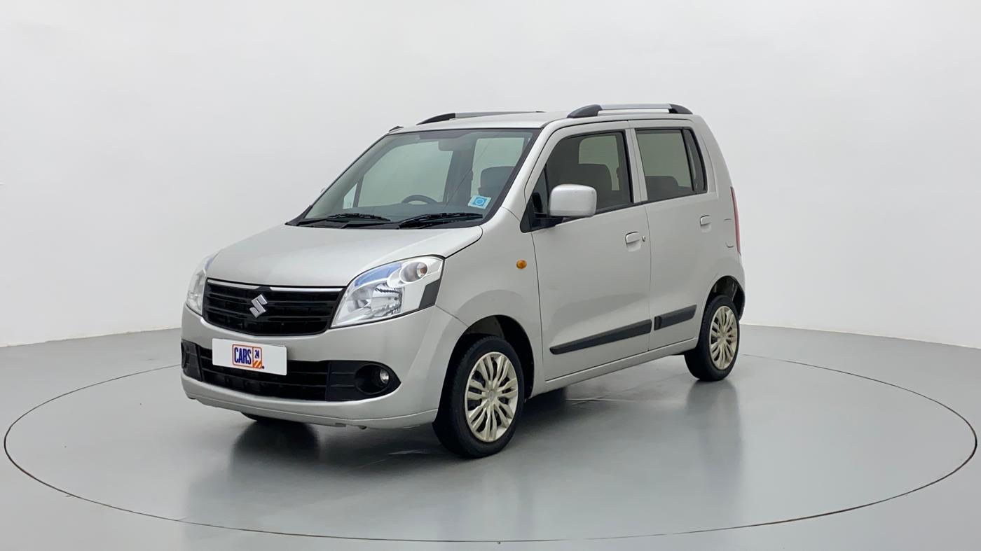 2011 Maruti Wagon R 1.0 VXI, Petrol, Manual, 57,911 km, Left Front Diagonal