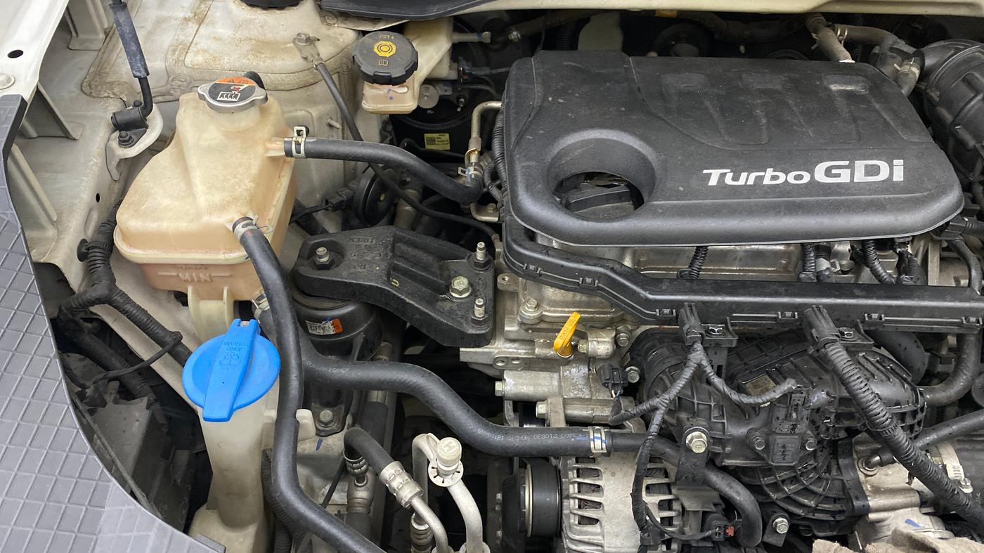 2022 Hyundai VENUE SX PLUS 1.0 TURBO DCT DUAL TONE, Petrol, Automatic, 24,238 km, Engine View - Right