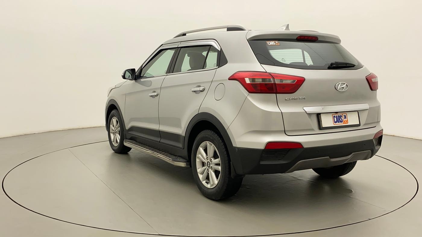 2017 Hyundai Creta SX PLUS 1.6 PETROL, Petrol, Manual, 35,540 km, Left Back Diagonal