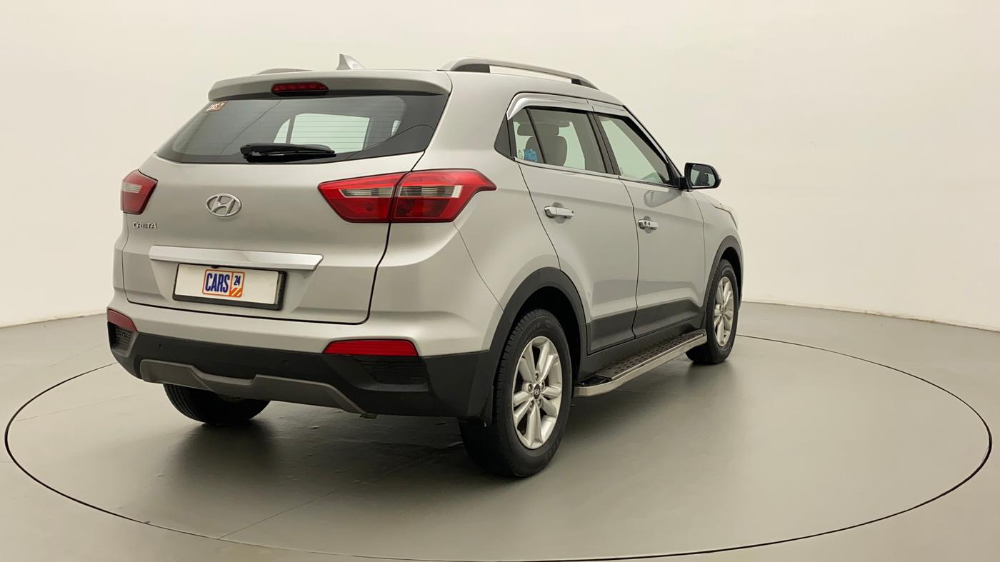 2017 Hyundai Creta SX PLUS 1.6 PETROL, Petrol, Manual, 35,540 km, Right Back Diagonal
