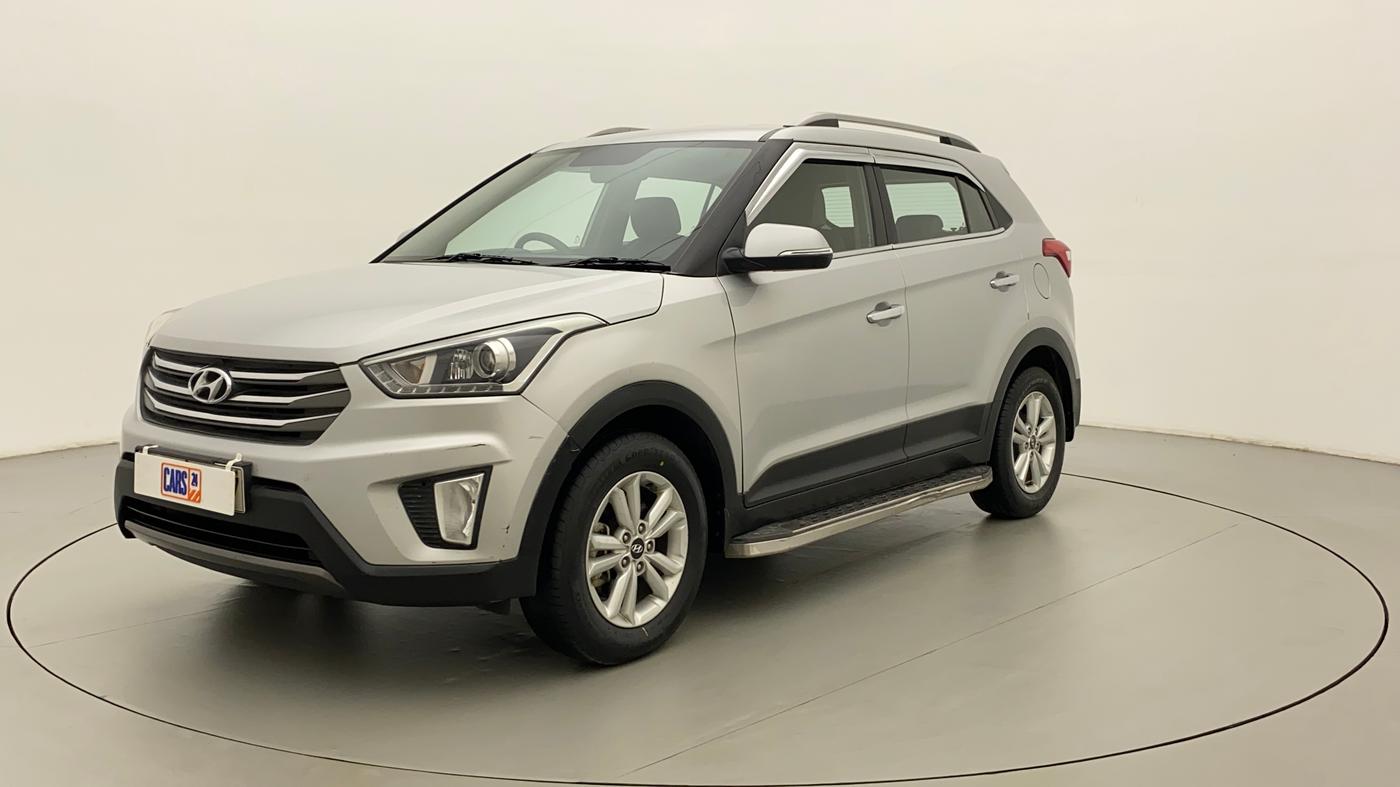 2017 Hyundai Creta SX PLUS 1.6 PETROL, Petrol, Manual, 35,540 km, Left Front Diagonal