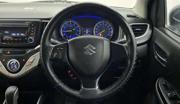 2018 Maruti Baleno DELTA CVT PETROL 1.2, Petrol, Automatic, 78,510 km, Steering Wheel Close Up