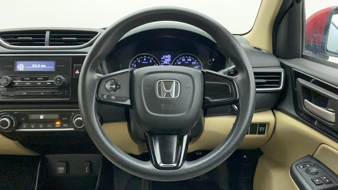 2018 Honda Amaze 1.2L I-VTEC V, Petrol, Manual, 19,812 km, Steering Wheel Close Up