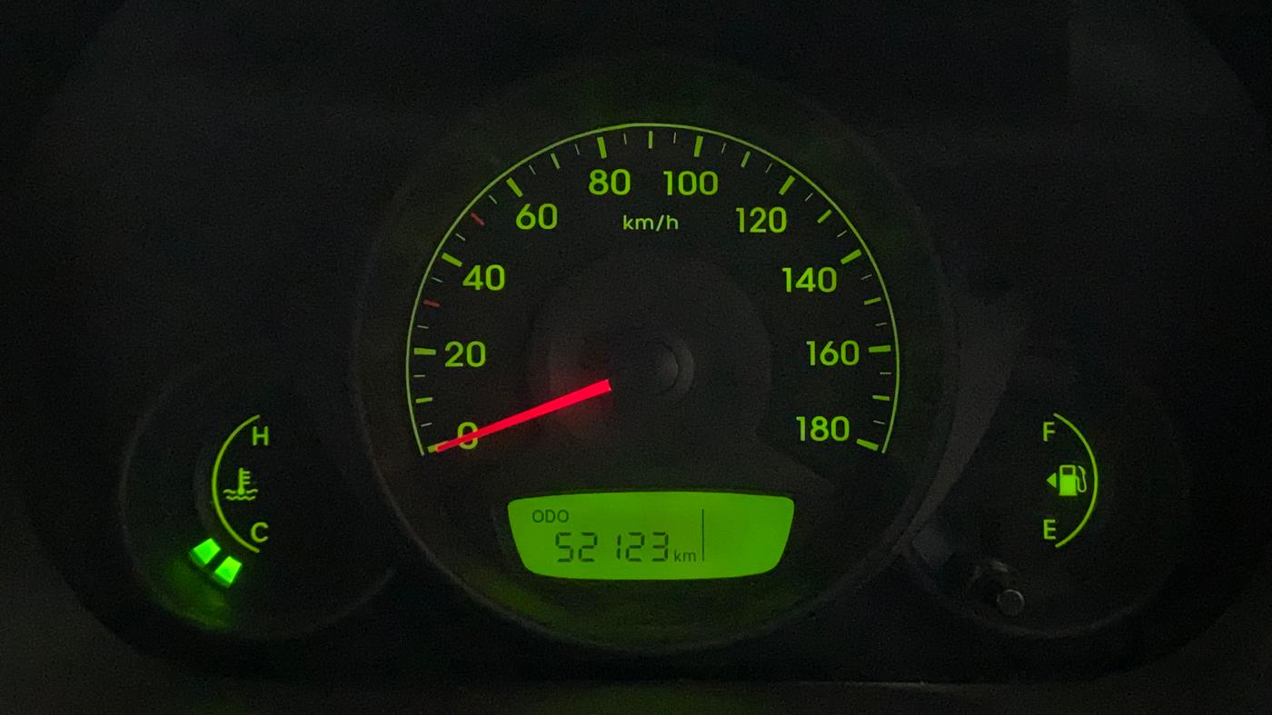 2013 Hyundai Eon ERA +, Petrol, Manual, 52,123 km, Odometer Image