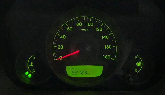 2013 Hyundai Eon ERA +, Petrol, Manual, 52,123 km, Odometer Image
