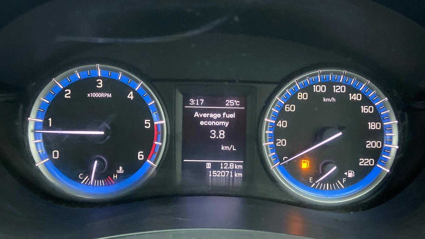 2015 Maruti S Cross ZETA 1.3, Diesel, Manual, 1,52,026 km, Odometer Image