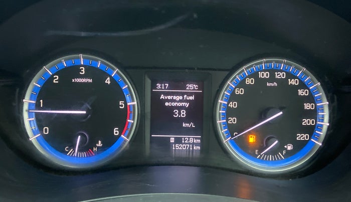 2015 Maruti S Cross ZETA 1.3, Diesel, Manual, 1,52,026 km, Odometer Image