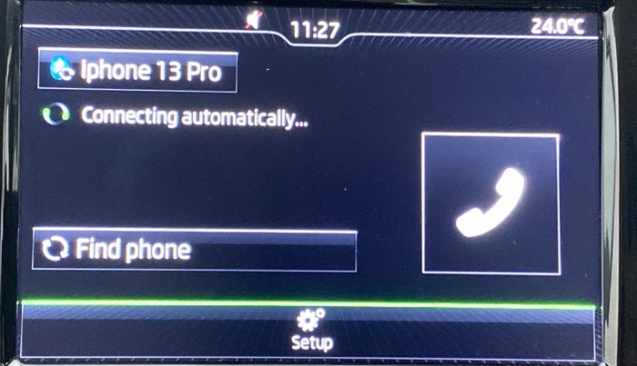 2020 Skoda Rapid 1.0 AMBITION TSI AT, Petrol, Automatic, 7,270 km, Touchscreen Infotainment System