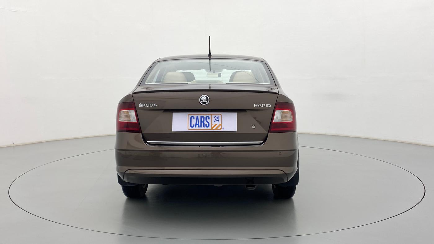 2020 Skoda Rapid 1.0 AMBITION TSI AT, Petrol, Automatic, 7,270 km, Back/Rear