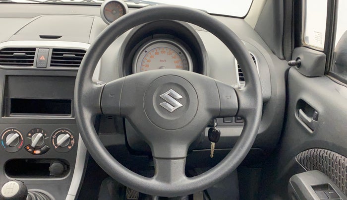 2013 Maruti Ritz VXI, Petrol, Manual, 54,850 km, Steering Wheel Close Up