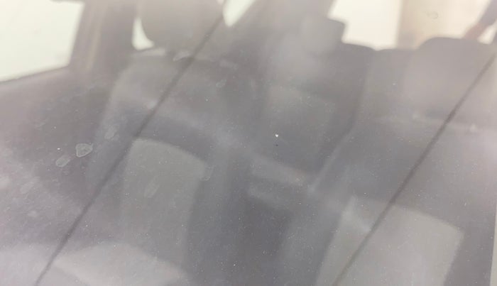 2013 Maruti Ritz VXI, Petrol, Manual, 54,850 km, Front windshield - Minor spot on windshield