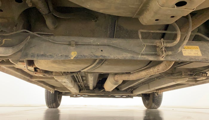 2013 Maruti Ritz VXI, Petrol, Manual, 54,850 km, Rear Underbody