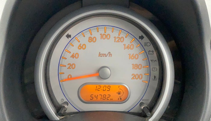 2013 Maruti Ritz VXI, Petrol, Manual, 54,850 km, Odometer Image