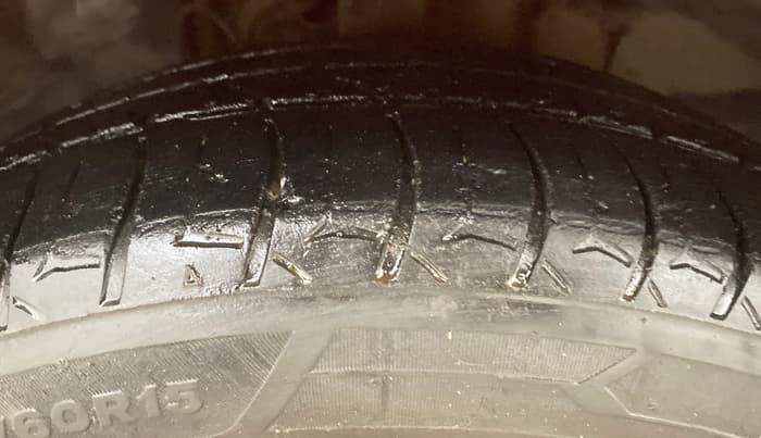 2020 Tata Tiago XZA PLUS PETROL, Petrol, Automatic, 98,344 km, Left Front Tyre Tread