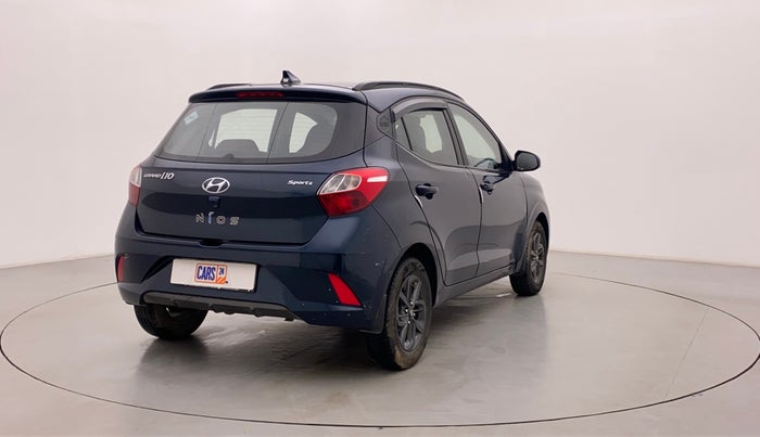 2021 Hyundai GRAND I10 NIOS SPORTZ 1.2 KAPPA VTVT CNG, CNG, Manual, 96,271 km, Right Back Diagonal