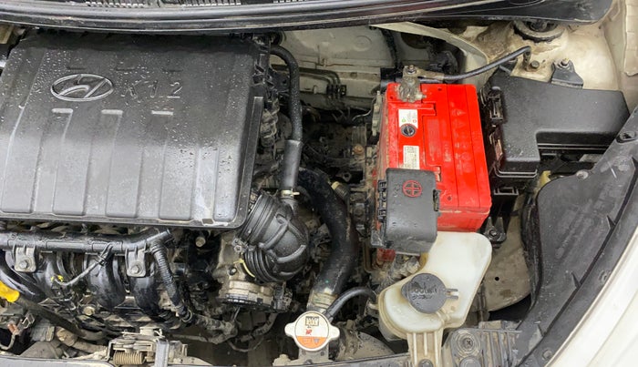 2015 Hyundai Grand i10 SPORTZ 1.2 KAPPA VTVT, Petrol, Manual, 46,802 km, Engine View - Left