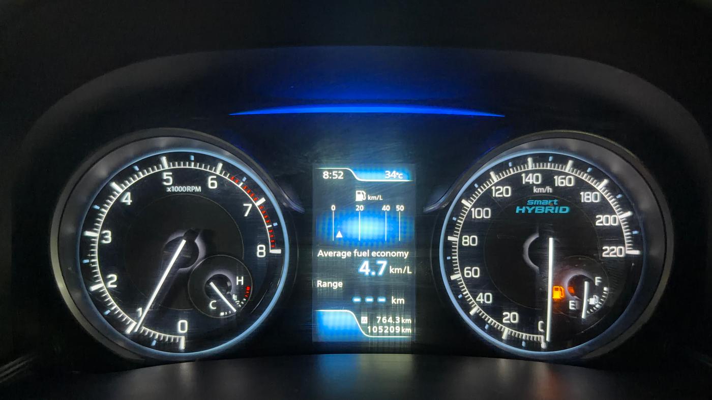 2021 Maruti XL6 ZETA MT, Petrol, Manual, 1,05,201 km, Odometer Image