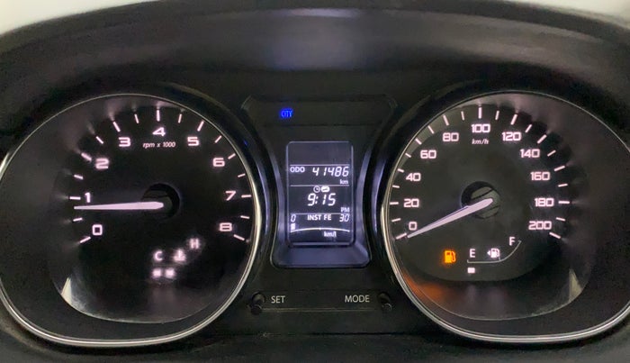 2018 Tata Tiago XZ PETROL, Petrol, Manual, 41,486 km, Odometer Image