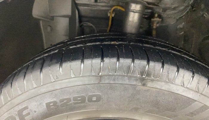 2019 Datsun Go Plus T(O), Petrol, Manual, 1,01,616 km, Left Front Tyre Tread