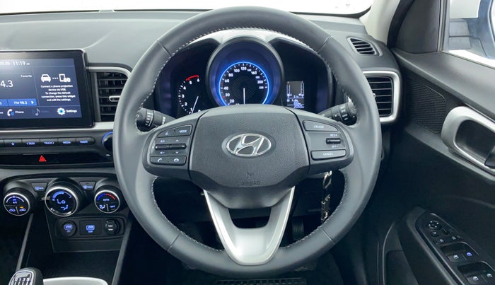 2021 Hyundai VENUE 1.5 SX CRDI MT, Diesel, Manual, 2,539 km, Steering Wheel Close Up