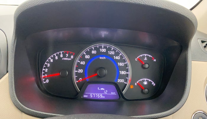 2016 Hyundai Grand i10 ASTA (O) 1.2 KAPPA VTVT, Petrol, Manual, 57,726 km, Odometer Image