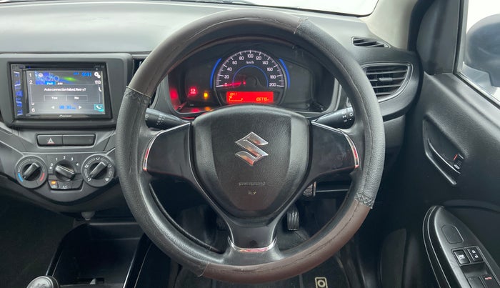 2015 Maruti Baleno SIGMA 1.2 K12, Petrol, Manual, 1,07,227 km, Steering Wheel Close Up