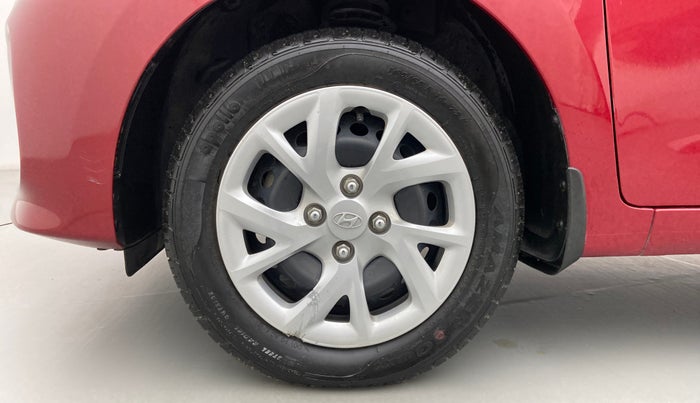 2017 Hyundai Grand i10 SPORTZ 1.2 KAPPA VTVT, Petrol, Manual, 22,025 km, Left Front Wheel