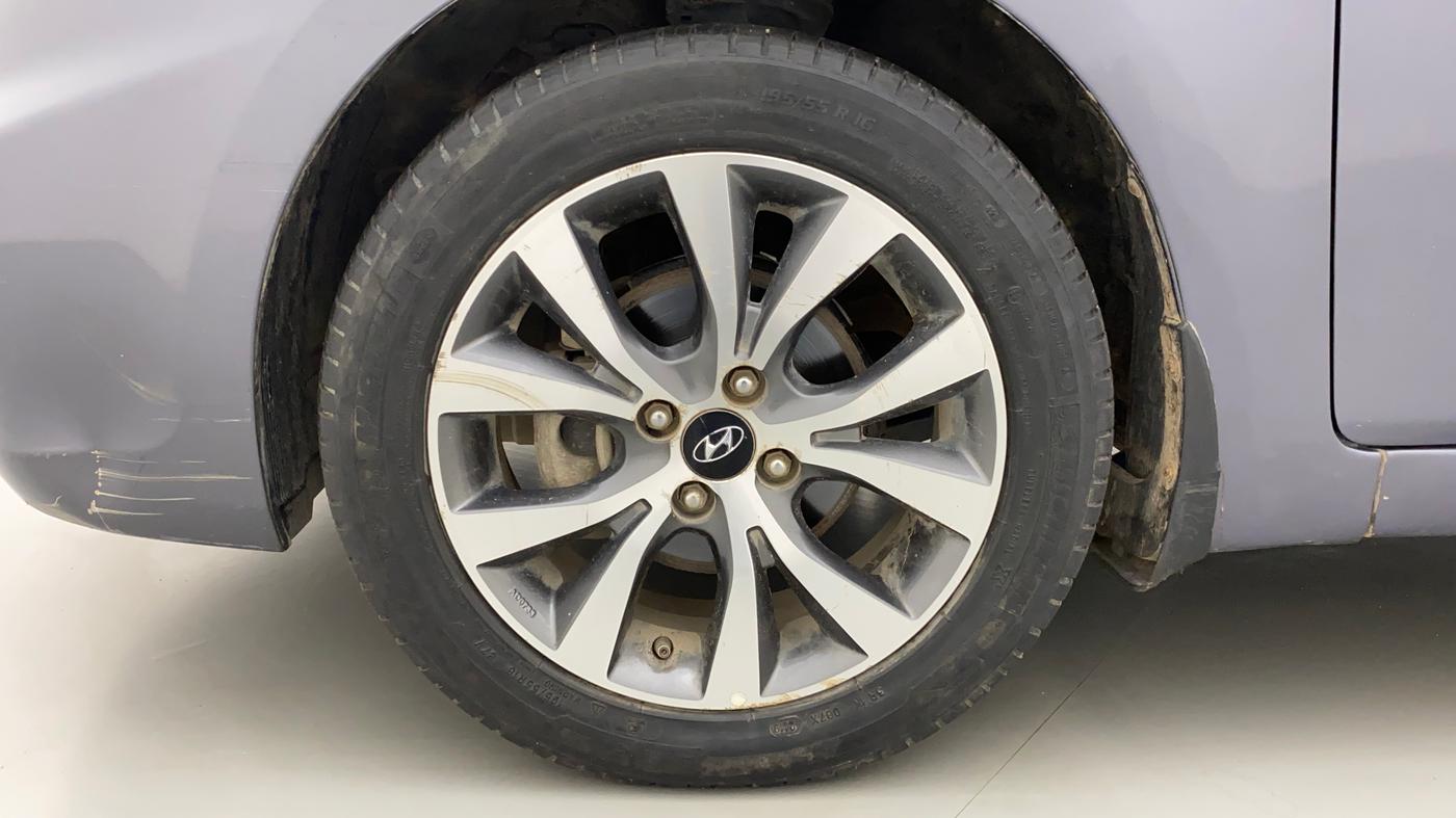 2015 Hyundai Verna 1.6 CRDI SX, Diesel, Manual, 58,676 km, Left Front Wheel