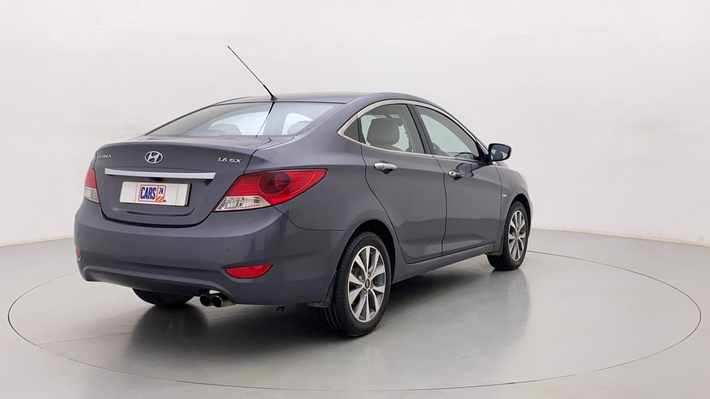 2015 Hyundai Verna 1.6 CRDI SX, Diesel, Manual, 58,676 km, Right Back Diagonal
