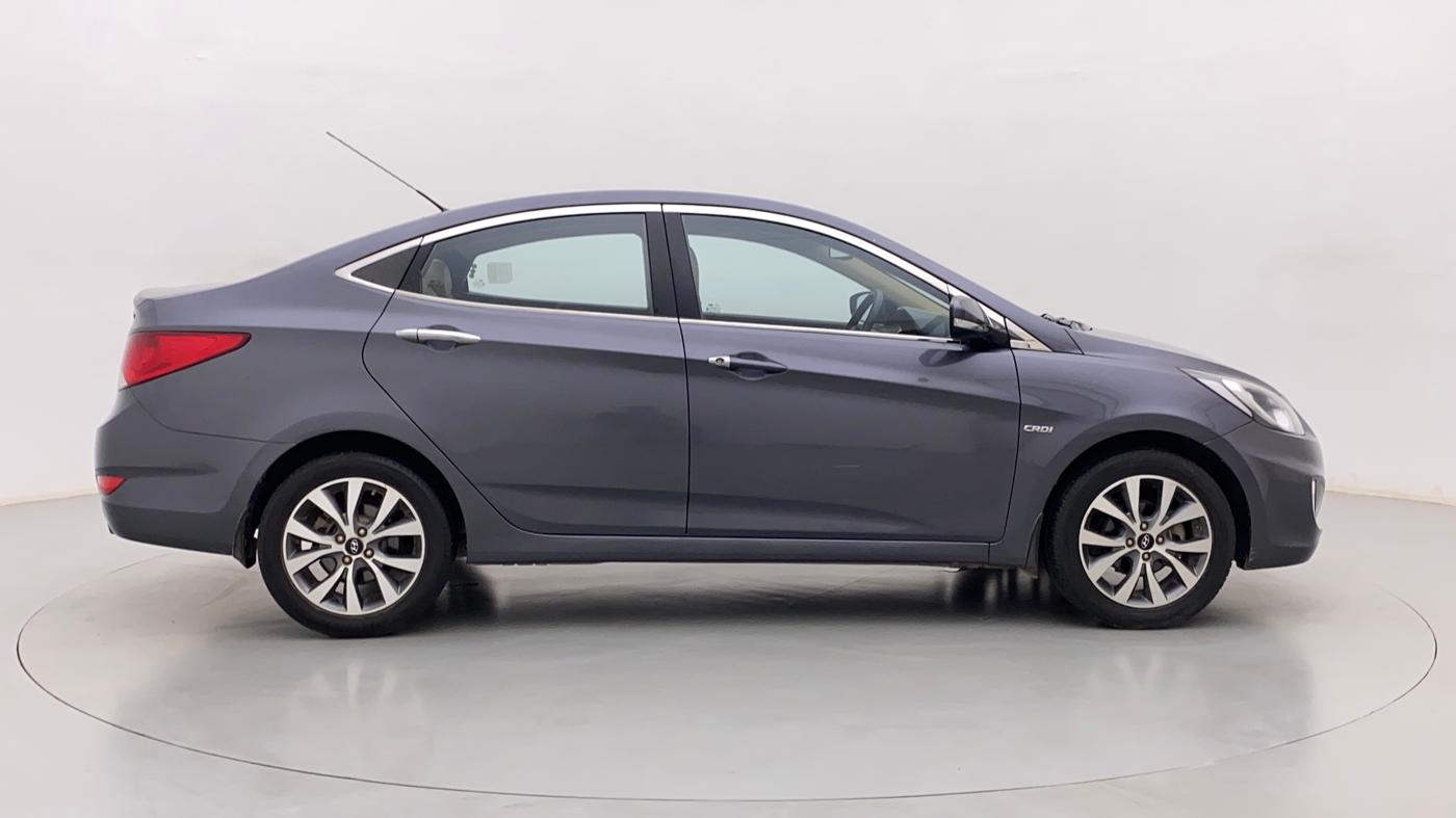2015 Hyundai Verna 1.6 CRDI SX, Diesel, Manual, 58,676 km, Right Side View