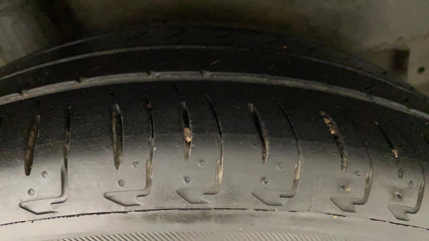 2018 Honda City 1.5L I-DTEC VX, Diesel, Manual, 1,24,892 km, Right Rear Tyre Tread