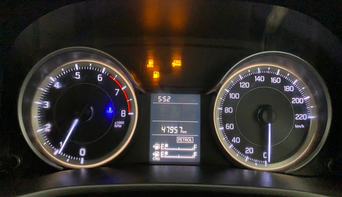 2021 Maruti Ertiga TOUR M CNG, CNG, Manual, 47,907 km, Odometer Image